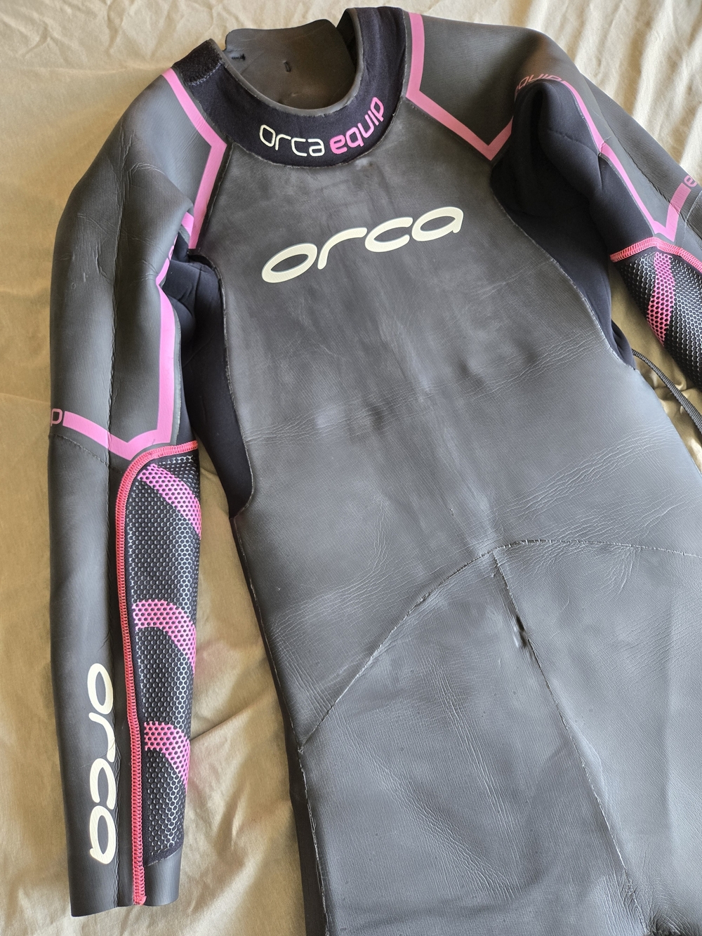 Orca Women’s Black & Pink Openwater Wetsuit